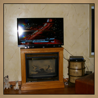 Fireplace Mantel Before Thumbnail