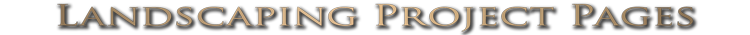 Landscaping Project Pages
