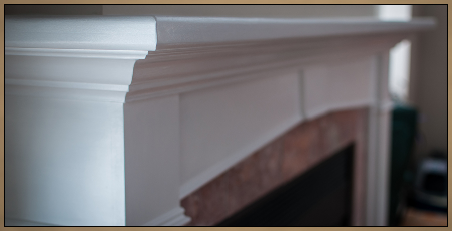Moulding - Mitered Corner Close Up